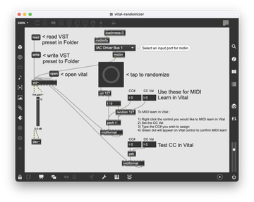 Vital randomizer patch